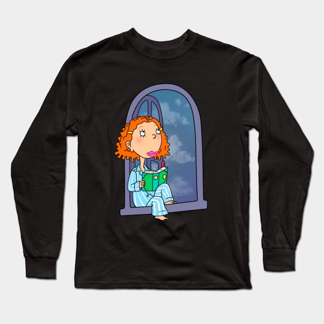 Ginger Foutley Long Sleeve T-Shirt by artxlife